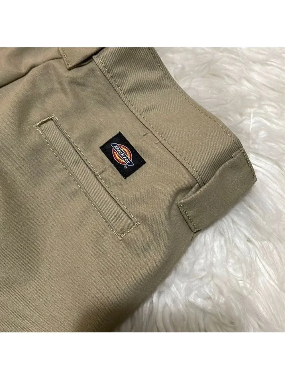 Dickies Boys’ Khaki Chinos Size 8